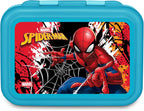 Seven PORTAMERENDA per alimenti in acciaio inox SPIDERMAN (Rosso)