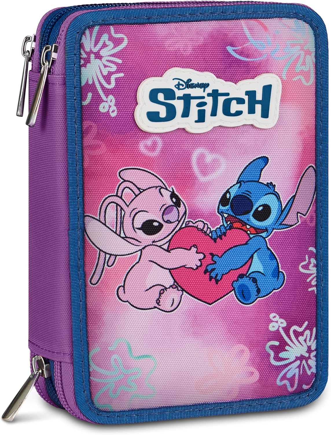 Astuccio Disney “Stitch” 3 zip