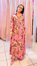 Maxi Abito "Alba Rosa"