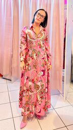Maxi Abito "Alba Rosa"